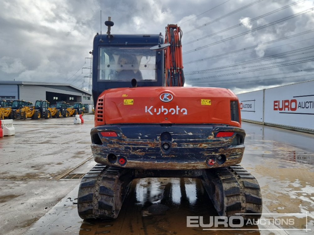 Kubota KX080-4A - Mini-ekskavators: foto 4 Kubota KX080-4A - Mini-ekskavators: foto 4