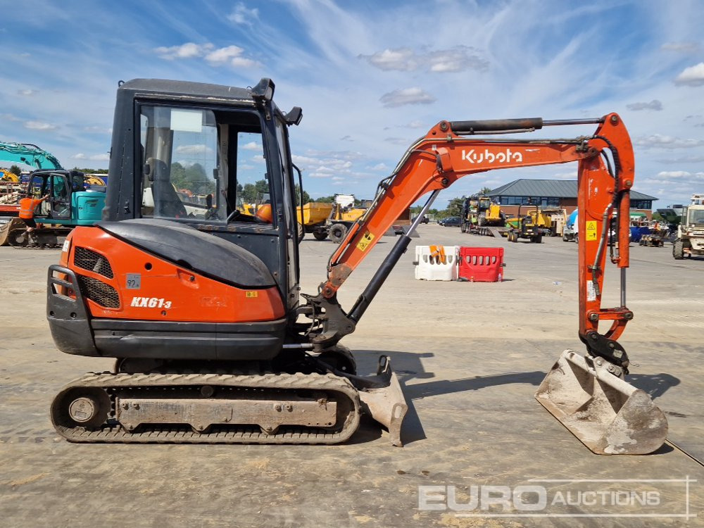 Mini-ekskavators Kubota KX61-3: foto 6