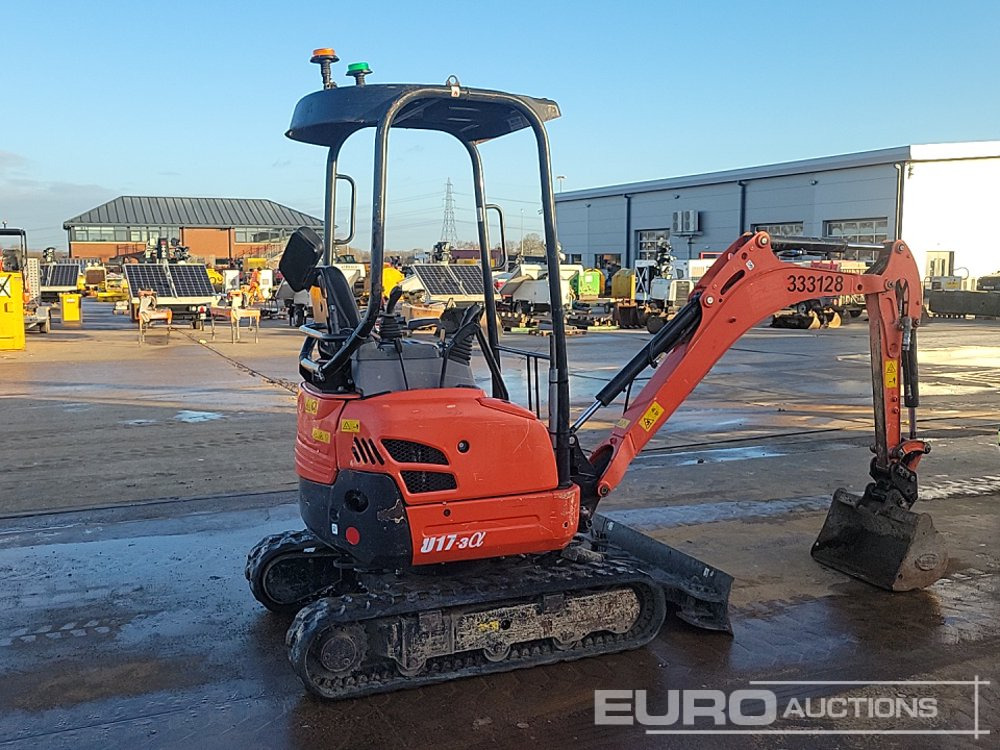 Kubota U17-3 - Mini-ekskavators: foto 5 Kubota U17-3 - Mini-ekskavators: foto 5