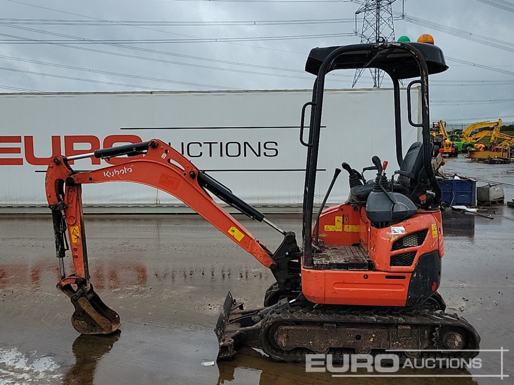 Kubota U17-3A - Mini-ekskavators: foto 2 Kubota U17-3A - Mini-ekskavators: foto 2