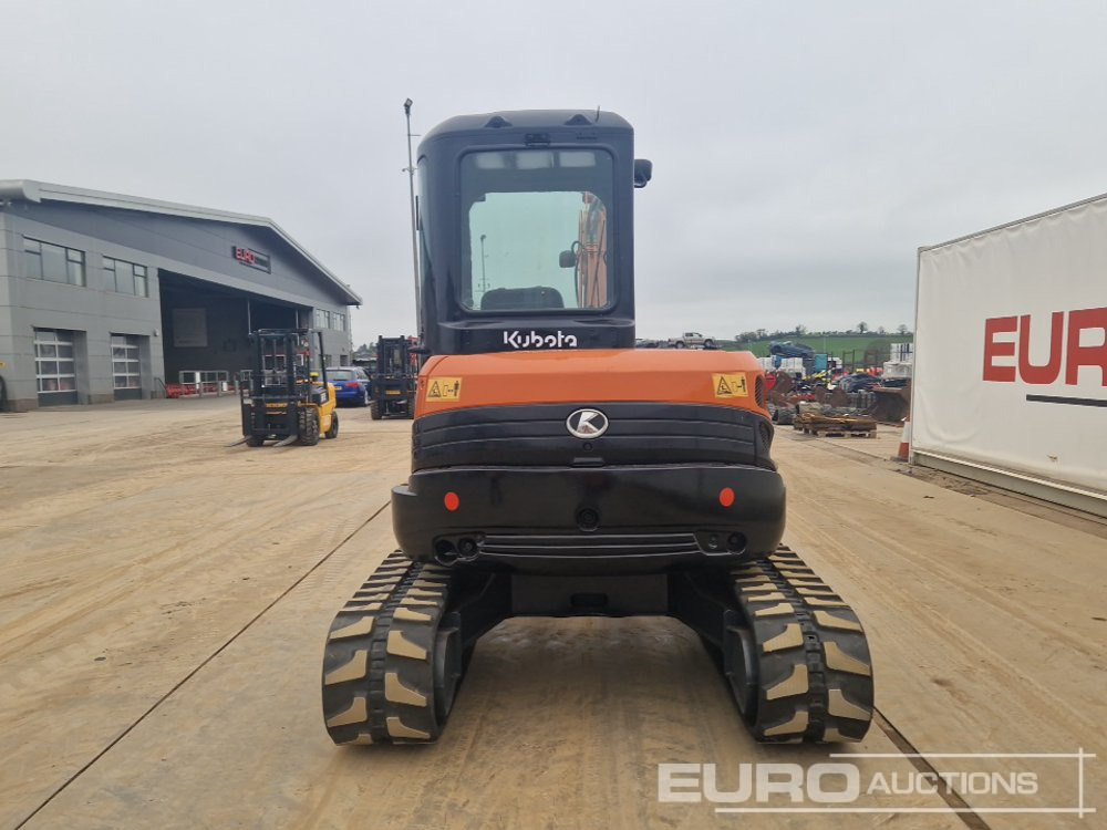 Kubota U55-4 - Mini-ekskavators: foto 4 Kubota U55-4 - Mini-ekskavators: foto 4