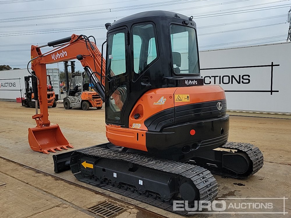 Kubota U55-4 - Mini-ekskavators: foto 3 Kubota U55-4 - Mini-ekskavators: foto 3
