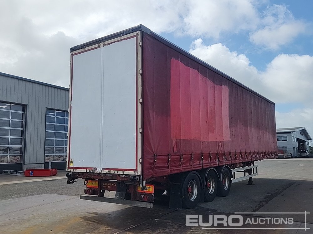 Lawrence David SDC 45' Tri Axle Curtainsider Trailer - Tenta puspiekabe: foto 5 Lawrence David SDC 45' Tri Axle Curtainsider Trailer - Tenta puspiekabe: foto 5