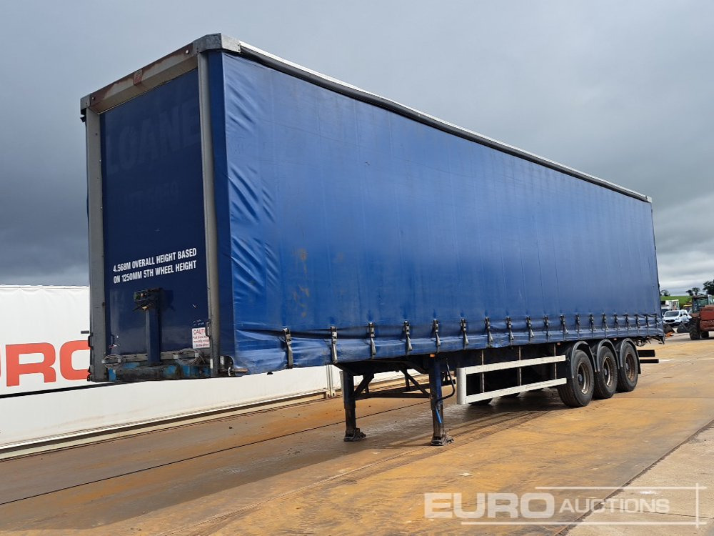 Lawrence David SDC 45' Tri Axle Curtainsider Trailer - Tenta puspiekabe: foto 1 Lawrence David SDC 45' Tri Axle Curtainsider Trailer - Tenta puspiekabe: foto 1