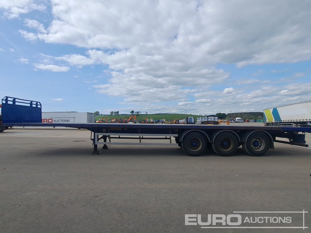 Lawrence David SDC 45' Tri Axle Flat Trailer, BPW Axles - Bortu puspiekabe/ Platforma: foto 2 Lawrence David SDC 45' Tri Axle Flat Trailer, BPW Axles - Bortu puspiekabe/ Platforma: foto 2