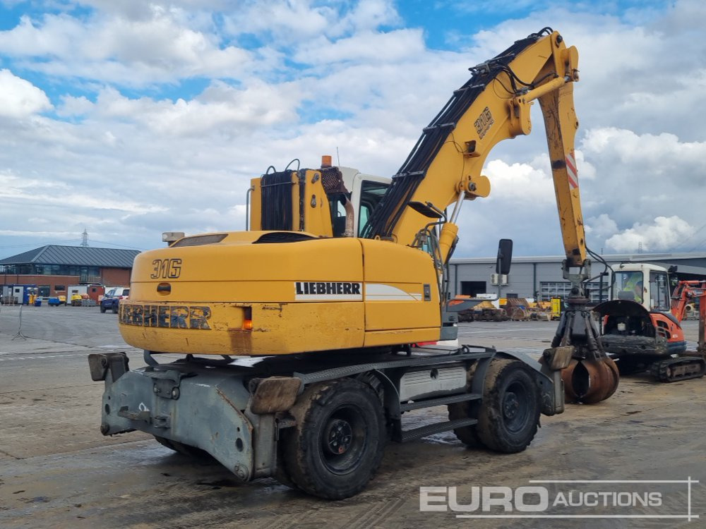 Liebherr A316 LITRONIC - Riteņu ekskavators: foto 5 Liebherr A316 LITRONIC - Riteņu ekskavators: foto 5