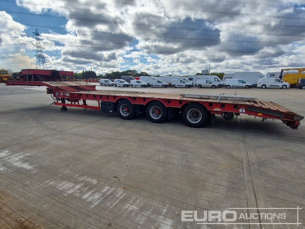 M&G Trailers Ltd, Step Frame Low Loader Tri Axle Rear Steering, 3m Extendable C/w Out Riggers & Alloy Ramps - Piekabe zema profila platforma: foto 2 M&G Trailers Ltd, Step Frame Low Loader Tri Axle Rear Steering, 3m Extendable C/w Out Riggers & Alloy Ramps - Piekabe zema profila platforma: foto 2