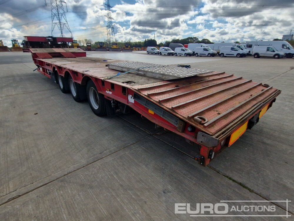 M&G Trailers Ltd, Step Frame Low Loader Tri Axle Rear Steering, 3m Extendable C/w Out Riggers & Alloy Ramps - Piekabe zema profila platforma: foto 3 M&G Trailers Ltd, Step Frame Low Loader Tri Axle Rear Steering, 3m Extendable C/w Out Riggers & Alloy Ramps - Piekabe zema profila platforma: foto 3