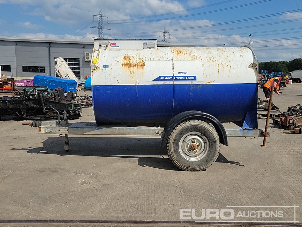 Main Single Axle Bunded 2000 Fuel Bowser, Electric Pump - Uzglabāšanas tvertne: foto 2 Main Single Axle Bunded 2000 Fuel Bowser, Electric Pump - Uzglabāšanas tvertne: foto 2