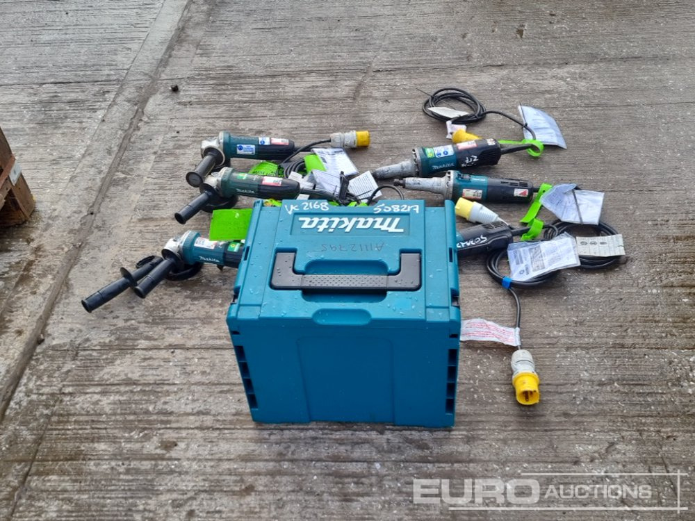 Makita 110 Volt Angle Grinder (6 of), 110 Volt Track Saw - Celtniecības maisītājs: foto 4 Makita 110 Volt Angle Grinder (6 of), 110 Volt Track Saw - Celtniecības maisītājs: foto 4