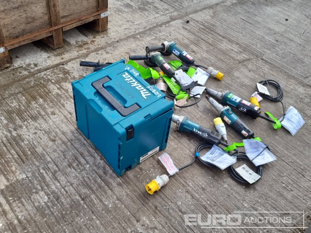 Makita 110 Volt Angle Grinder (6 of), 110 Volt Track Saw - Celtniecības maisītājs: foto 5 Makita 110 Volt Angle Grinder (6 of), 110 Volt Track Saw - Celtniecības maisītājs: foto 5