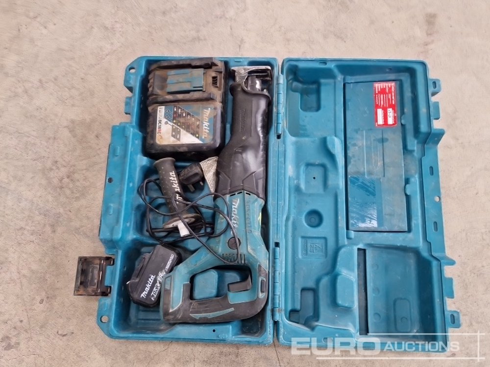 Makita DJR186 18 Volt Cordless Recip Saw - Celtniecības maisītājs: foto 2 Makita DJR186 18 Volt Cordless Recip Saw - Celtniecības maisītājs: foto 2