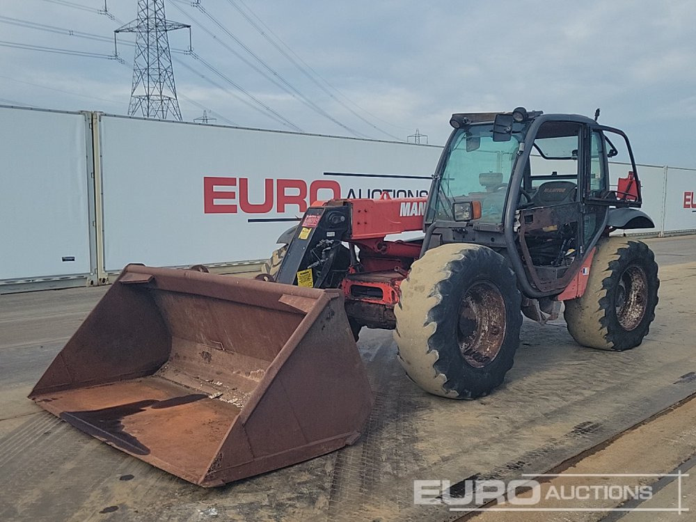 Manitou MLT627T - Teleskopiskais iekrāvējs: foto 1 Manitou MLT627T - Teleskopiskais iekrāvējs: foto 1