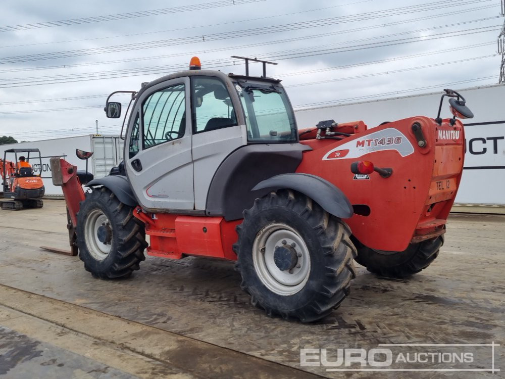 Manitou MT1436 - Teleskopiskais iekrāvējs: foto 3 Manitou MT1436 - Teleskopiskais iekrāvējs: foto 3