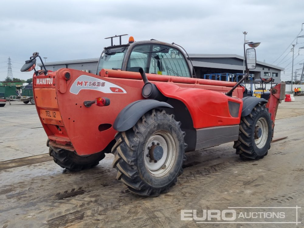 Manitou MT1436 - Teleskopiskais iekrāvējs: foto 5 Manitou MT1436 - Teleskopiskais iekrāvējs: foto 5