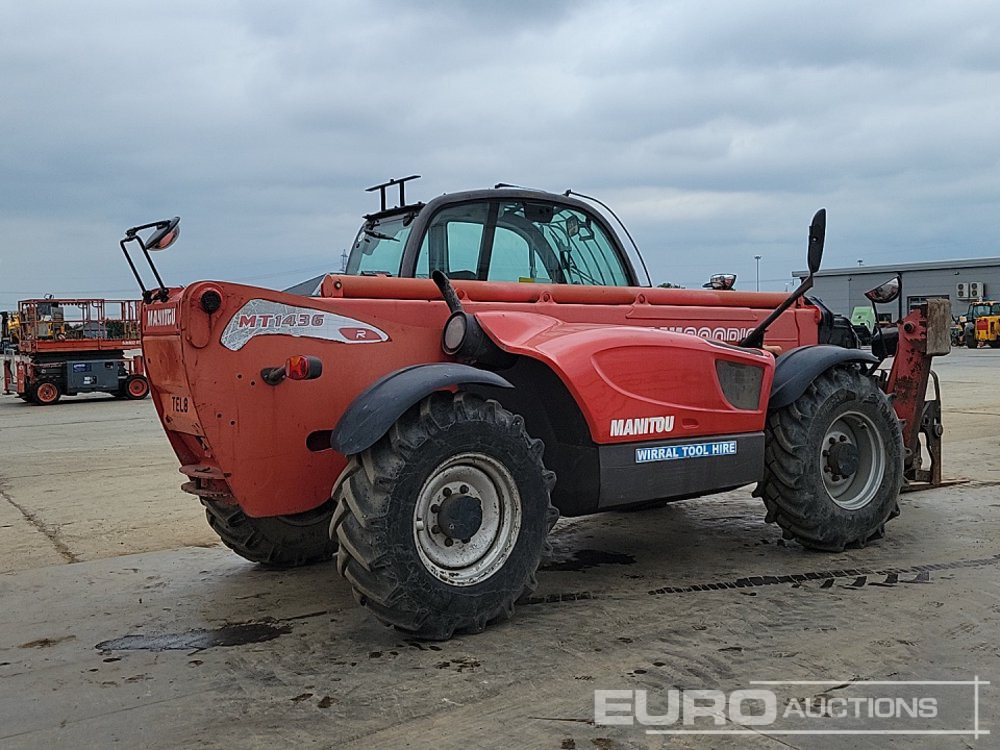 Manitou MT1436 - Teleskopiskais iekrāvējs: foto 5 Manitou MT1436 - Teleskopiskais iekrāvējs: foto 5