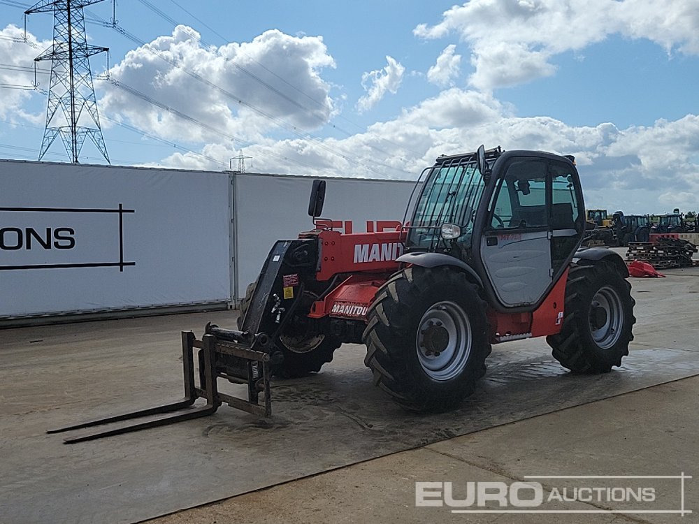 Manitou MT732 - Teleskopiskais iekrāvējs: foto 1 Manitou MT732 - Teleskopiskais iekrāvējs: foto 1