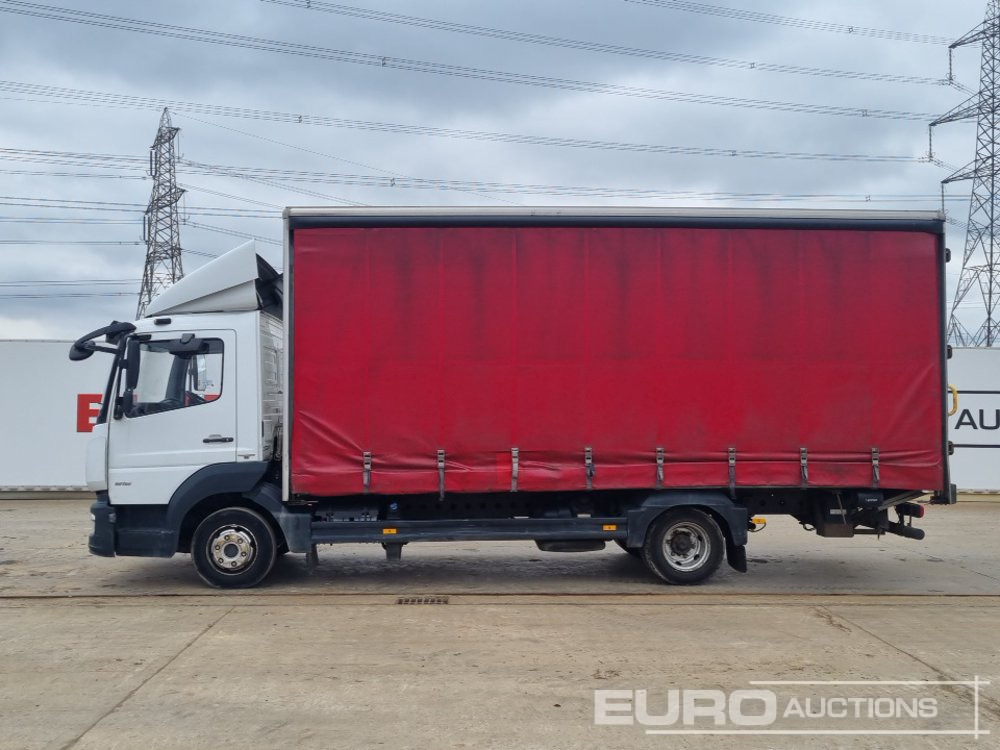 Mercedes Atego 816 - Kravas automašīna ar tentu: foto 2 Mercedes Atego 816 - Kravas automašīna ar tentu: foto 2