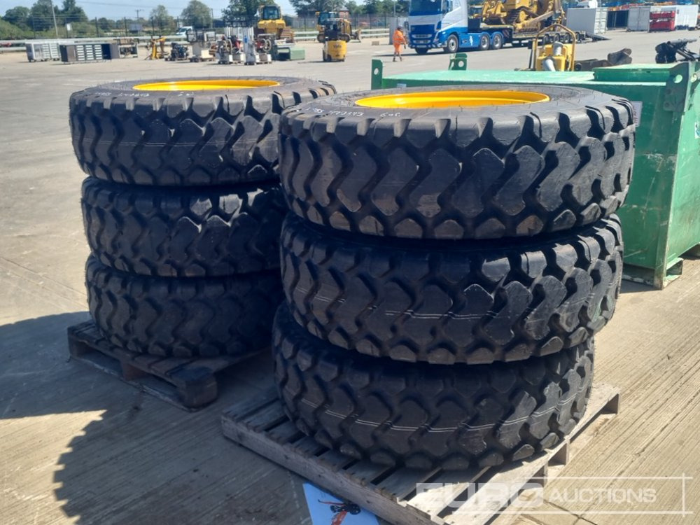 Michelin 15.5R25 Tyre & Rim (6 of) - Riepa: foto 3 Michelin 15.5R25 Tyre & Rim (6 of) - Riepa: foto 3