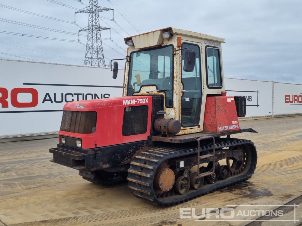 Mitsubishi MKM750 - Traktors: foto 1 Mitsubishi MKM750 - Traktors: foto 1