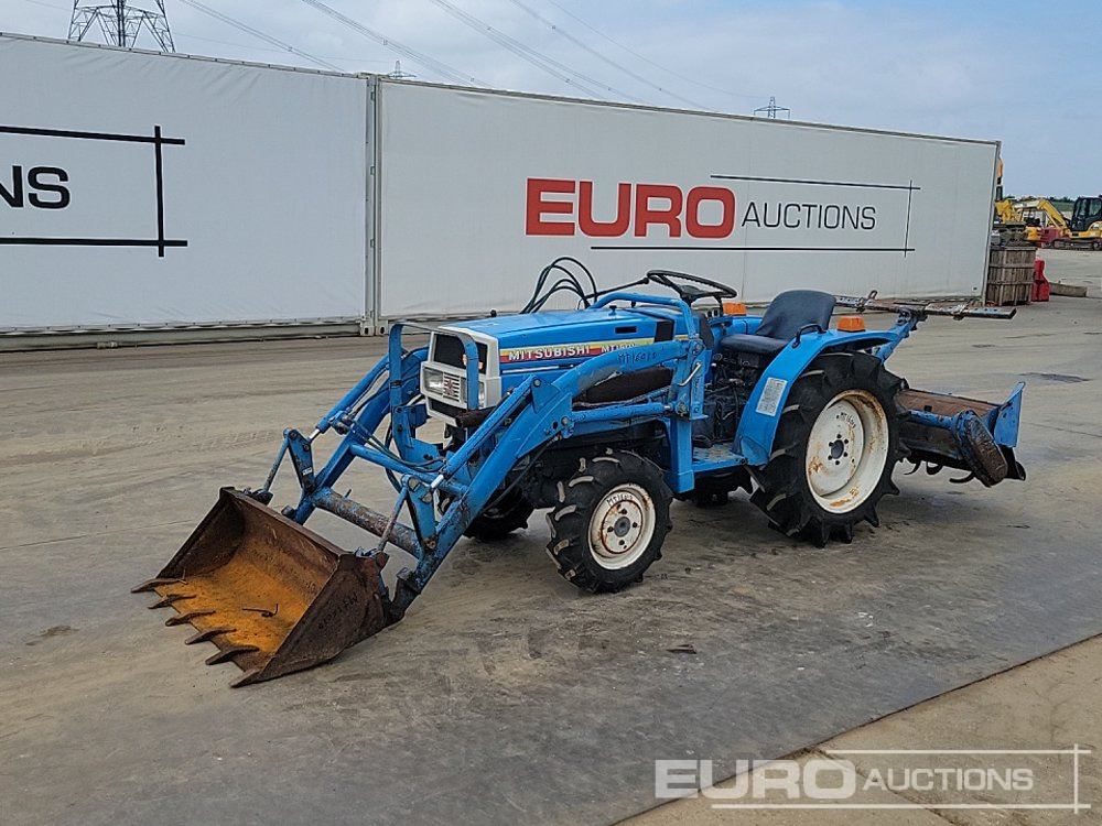 Mitsubishi MT1601D - Mini traktors: foto 1 Mitsubishi MT1601D - Mini traktors: foto 1