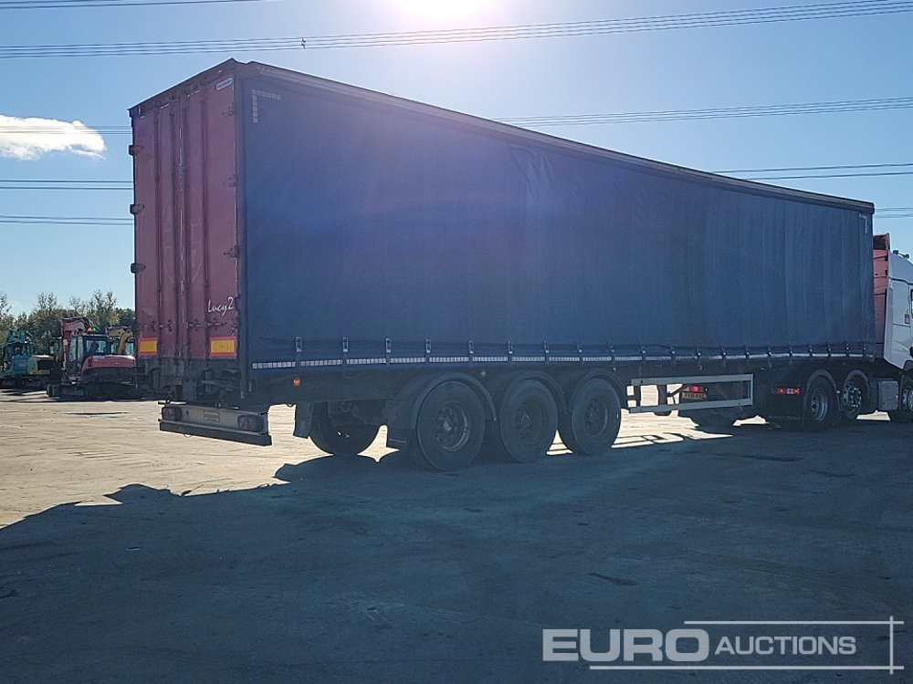 Montracon Tri Axle Curtainsider Trailer - Tenta puspiekabe: foto 5 Montracon Tri Axle Curtainsider Trailer - Tenta puspiekabe: foto 5