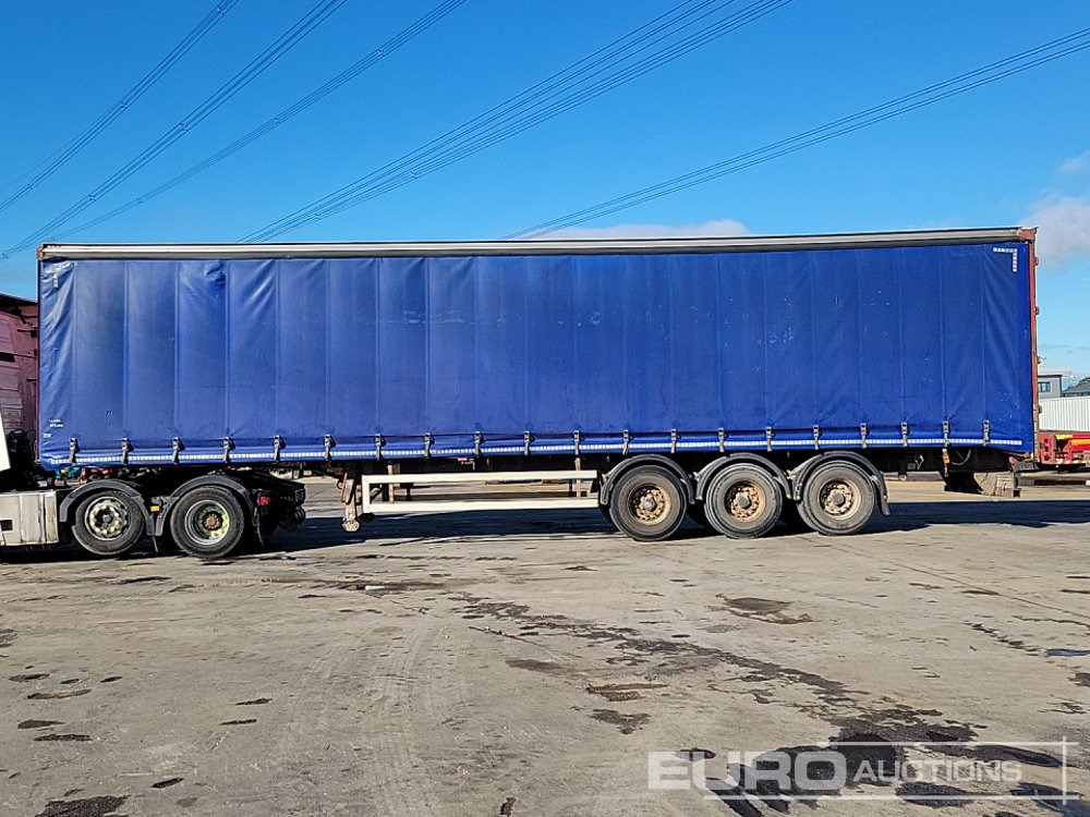 Montracon Tri Axle Curtainsider Trailer - Tenta puspiekabe: foto 2 Montracon Tri Axle Curtainsider Trailer - Tenta puspiekabe: foto 2