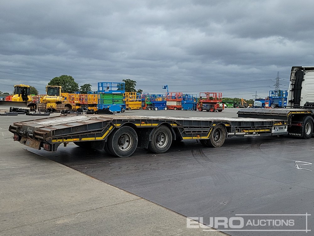 Montracon Tri Axle Step Frame Low Loader Trailer - Puspiekabe zema profila platforma: foto 5 Montracon Tri Axle Step Frame Low Loader Trailer - Puspiekabe zema profila platforma: foto 5