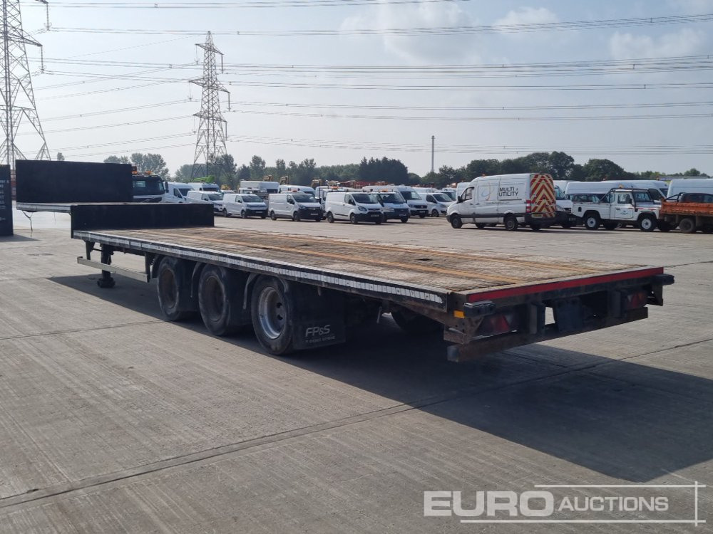 Montracon Tri Axle Step Frame Low Loader Trailer - Puspiekabe zema profila platforma: foto 3 Montracon Tri Axle Step Frame Low Loader Trailer - Puspiekabe zema profila platforma: foto 3