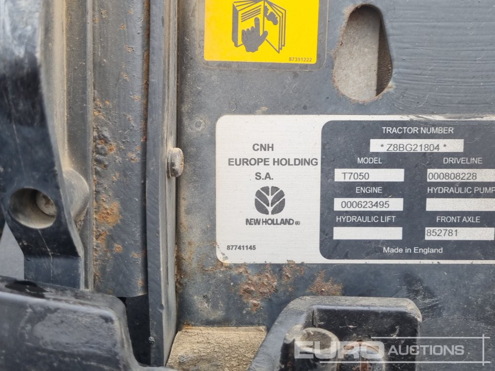 Traktors New Holland T7050: foto 46