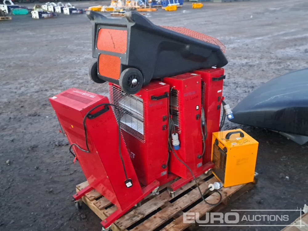 Pallet of Heaters - Celtniecības sildītājs: foto 1 Pallet of Heaters - Celtniecības sildītājs: foto 1