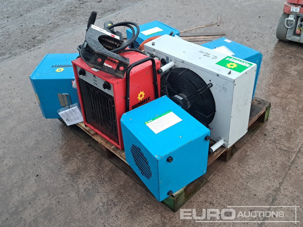 Pallet of Heaters, Stihl TS420 Consaw, UIS 18 Volt Hydraulic Power Pack & Pipe Breaker, - Celtniecības maisītājs: foto 3 Pallet of Heaters, Stihl TS420 Consaw, UIS 18 Volt Hydraulic Power Pack & Pipe Breaker, - Celtniecības maisītājs: foto 3