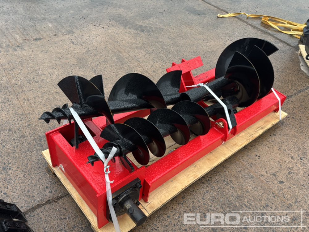 Unused 2025 16", 12" & 8" Hydraulic Auger to suit Skidsteer Loader - Papildaprīkojums - Ekskavators: foto 3 Unused 2025 16", 12" & 8" Hydraulic Auger to suit Skidsteer Loader - Papildaprīkojums - Ekskavators: foto 3