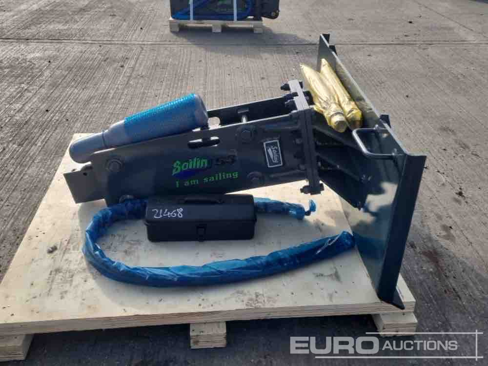 Unused 2025 Sailing 53 Hydraulic Breaker to suit Skidsteer Loader - Papildaprīkojums - Ekskavators: foto 2 Unused 2025 Sailing 53 Hydraulic Breaker to suit Skidsteer Loader - Papildaprīkojums - Ekskavators: foto 2