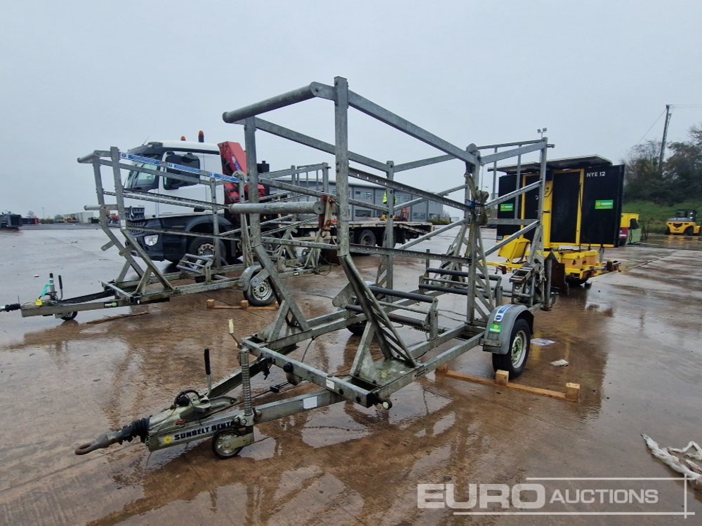 Pipe Reel Trailer - Celtniecības tehnikas piekabe: foto 1 Pipe Reel Trailer - Celtniecības tehnikas piekabe: foto 1