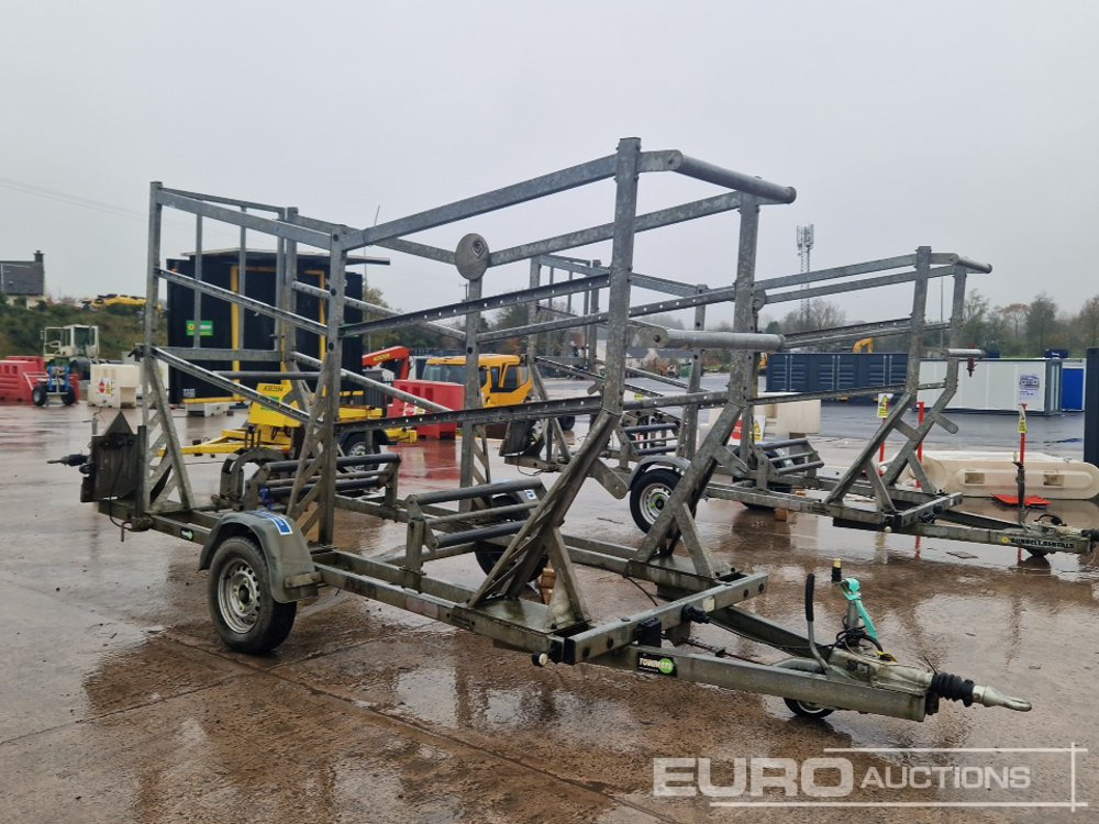 Pipe Reel Trailer - Celtniecības tehnikas piekabe: foto 4 Pipe Reel Trailer - Celtniecības tehnikas piekabe: foto 4