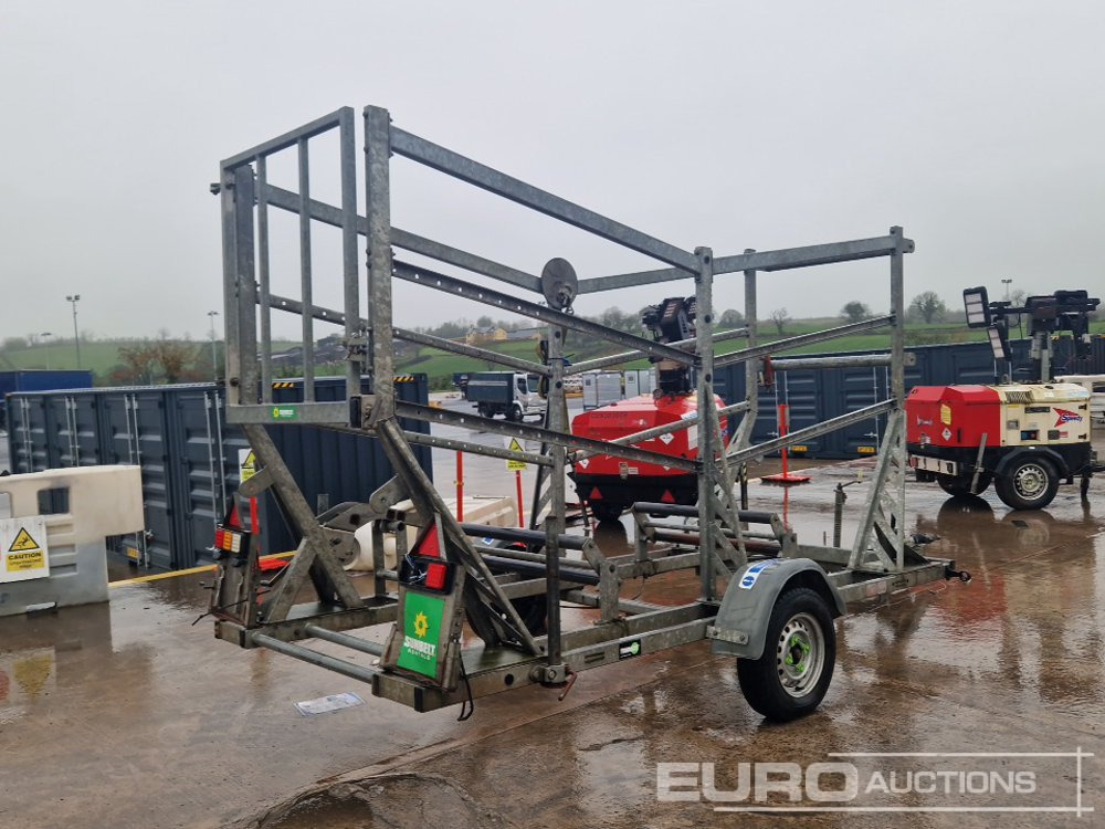 Pipe Reel Trailer - Celtniecības tehnikas piekabe: foto 3 Pipe Reel Trailer - Celtniecības tehnikas piekabe: foto 3