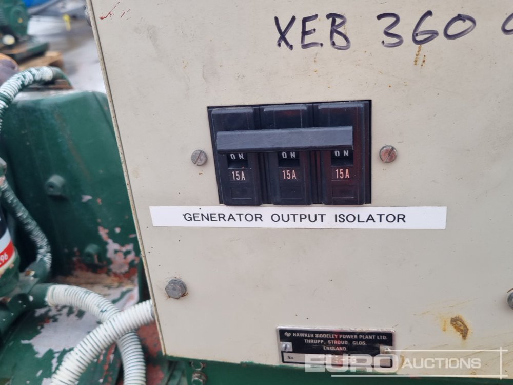 Elektroģenerators Power Plant 9.5kVA Generator, Lister Petter Engine: foto 26