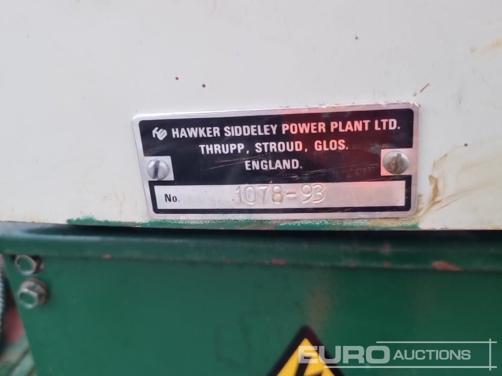 Elektroģenerators Power Plant 9.5kVA Generator, Lister Petter Engine: foto 28