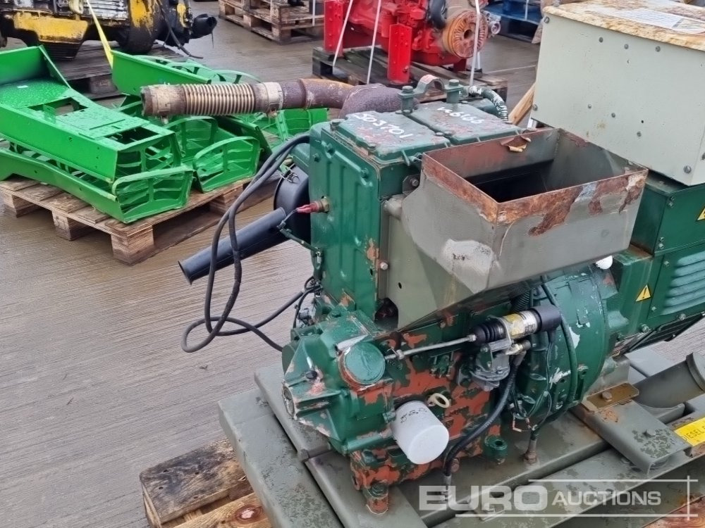 Elektroģenerators Power Plant 9.5kVA Generator, Lister Petter Engine: foto 20