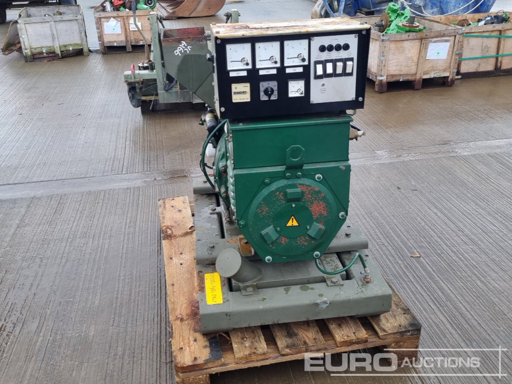 Elektroģenerators Power Plant 9.5kVA Generator, Lister Petter Engine: foto 8