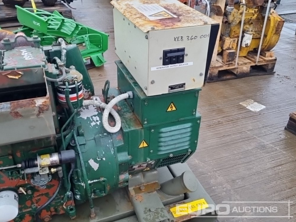 Elektroģenerators Power Plant 9.5kVA Generator, Lister Petter Engine: foto 25