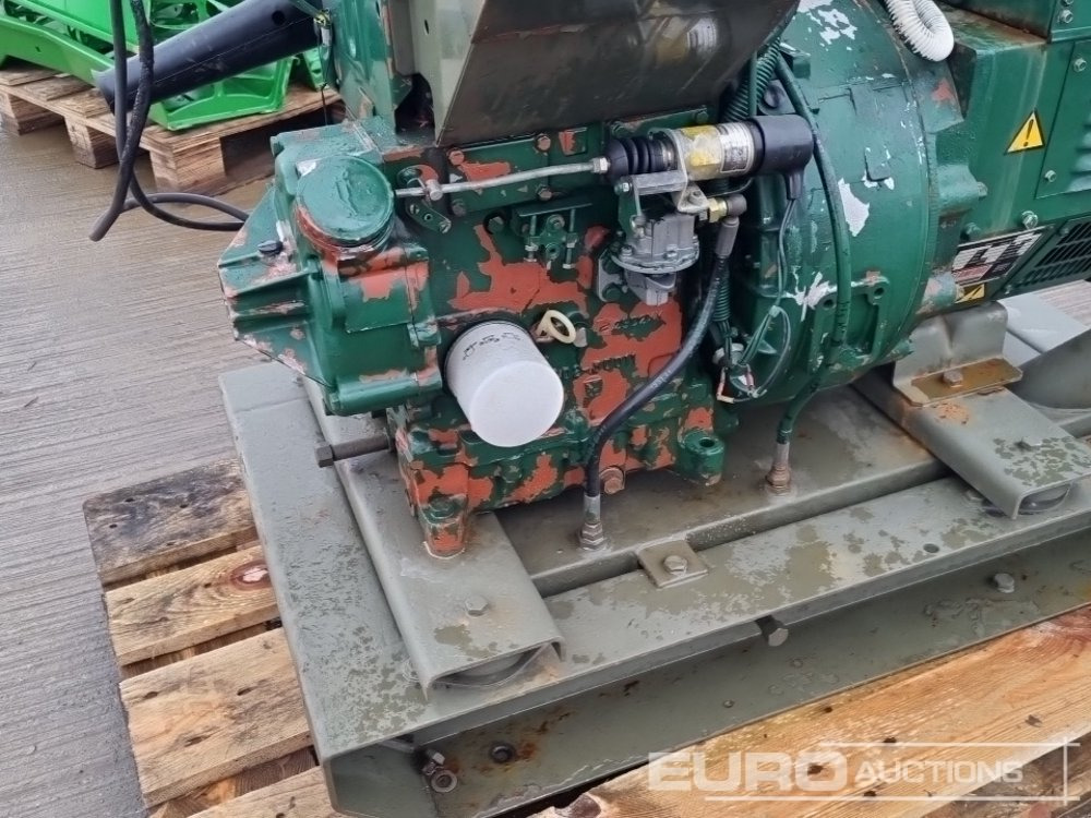 Elektroģenerators Power Plant 9.5kVA Generator, Lister Petter Engine: foto 21