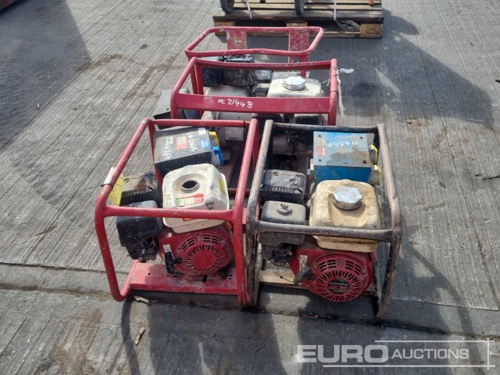 Pramac 2.4kVA Generator (3 of), Stephill Generator, Honda Engine - Elektroģenerators: foto 4 Pramac 2.4kVA Generator (3 of), Stephill Generator, Honda Engine - Elektroģenerators: foto 4
