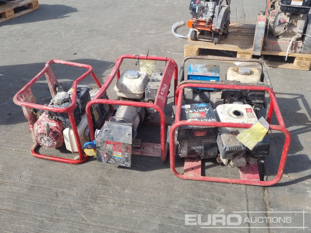 Pramac 2.4kVA Generator (3 of), Stephill Generator, Honda Engine - Elektroģenerators: foto 2 Pramac 2.4kVA Generator (3 of), Stephill Generator, Honda Engine - Elektroģenerators: foto 2