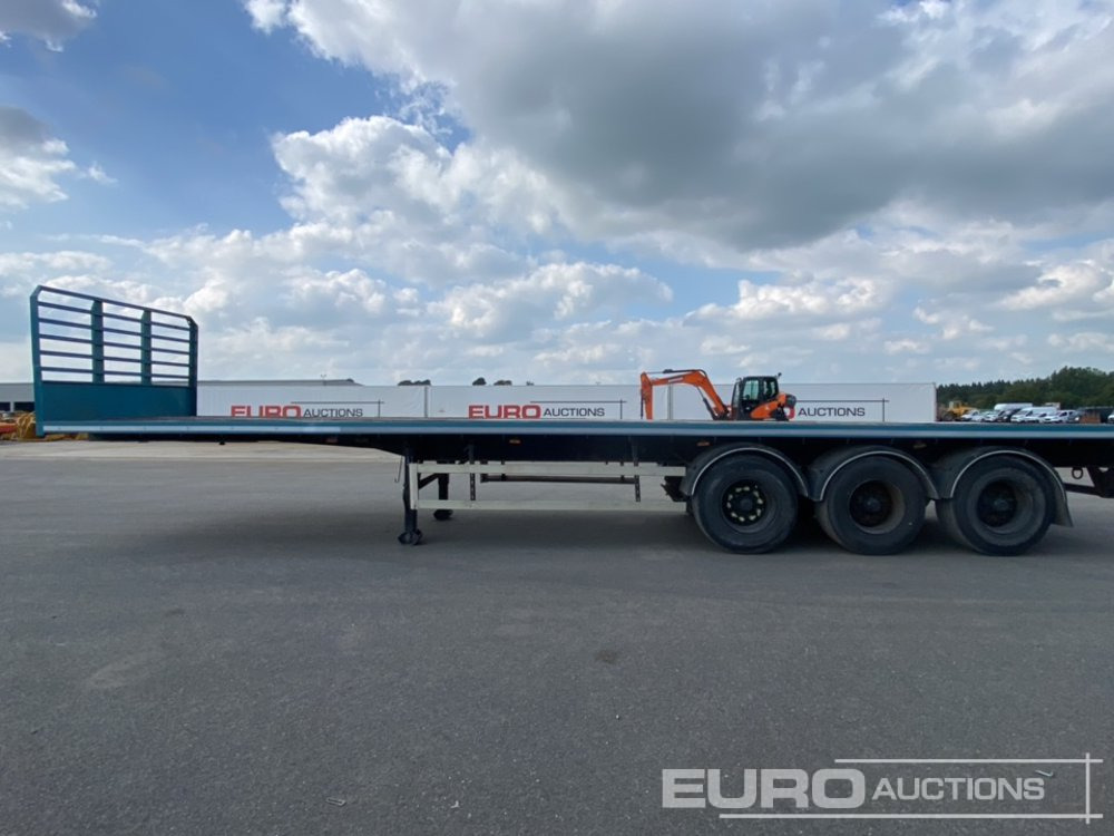 SDC 40' Tri Axle Flat Trailer, BPW Axles - Bortu puspiekabe/ Platforma: foto 2 SDC 40' Tri Axle Flat Trailer, BPW Axles - Bortu puspiekabe/ Platforma: foto 2