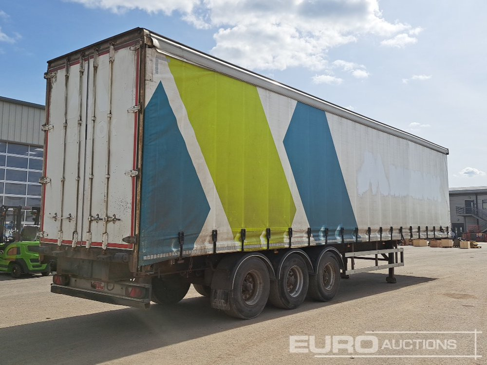 SDC 45' Tri Axle Curtainsider Trailer, BPW Axles, - Tenta puspiekabe: foto 5 SDC 45' Tri Axle Curtainsider Trailer, BPW Axles, - Tenta puspiekabe: foto 5