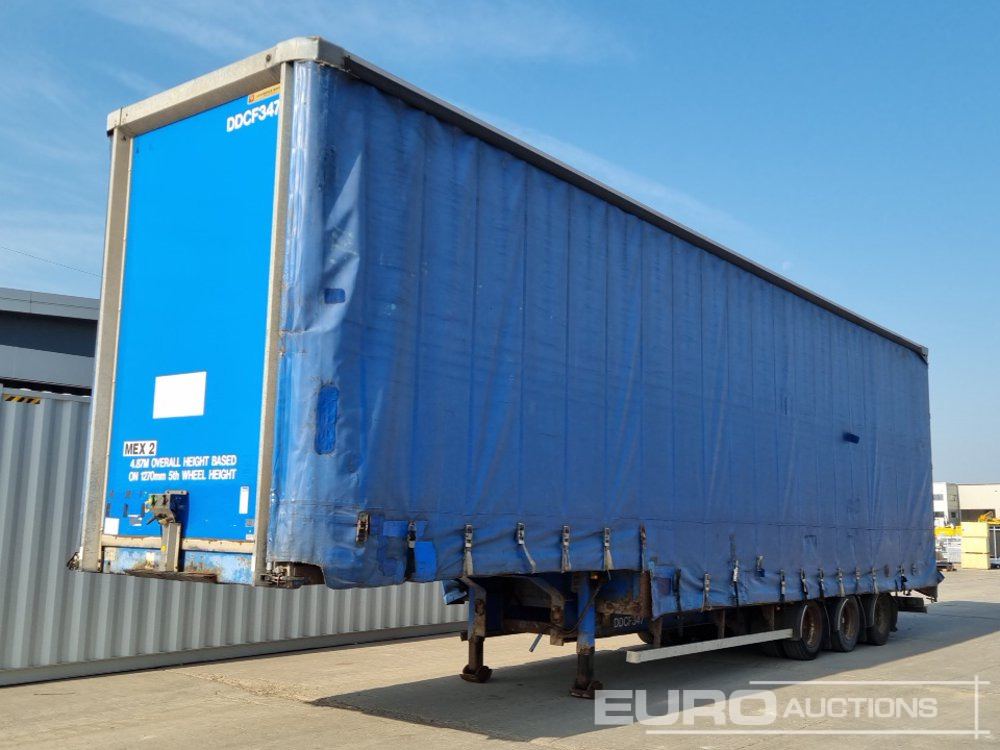 SDC Trailer Tri Axle Double Decker Curtainsider Trailer - Tenta puspiekabe: foto 1 SDC Trailer Tri Axle Double Decker Curtainsider Trailer - Tenta puspiekabe: foto 1