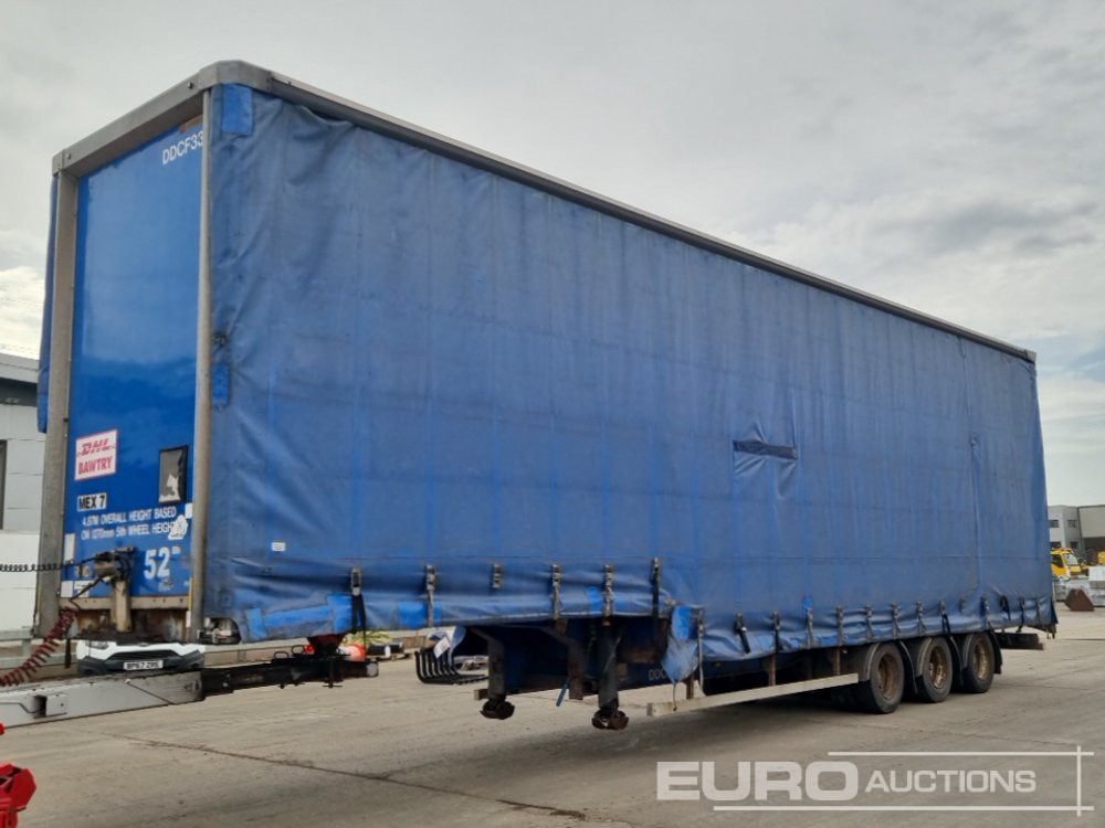 SDC Trailer Tri Axle Double Decker Curtainsider Trailer - Tenta puspiekabe: foto 1 SDC Trailer Tri Axle Double Decker Curtainsider Trailer - Tenta puspiekabe: foto 1