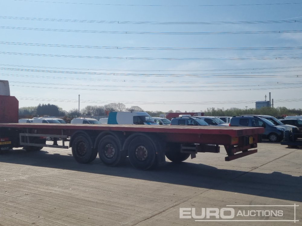 SDC Tri Axle Flatbed Trailer (Plating Certificate Available) - Bortu puspiekabe/ Platforma: foto 3 SDC Tri Axle Flatbed Trailer (Plating Certificate Available) - Bortu puspiekabe/ Platforma: foto 3
